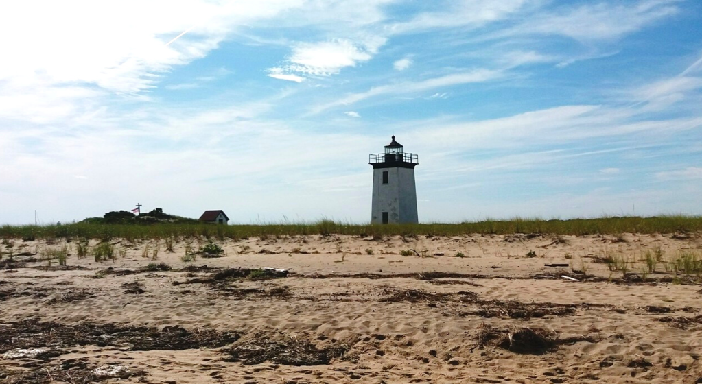 Now you know what I did last summer. Enjoy this view of a lighthouse on Long Point beach of Cape Cod